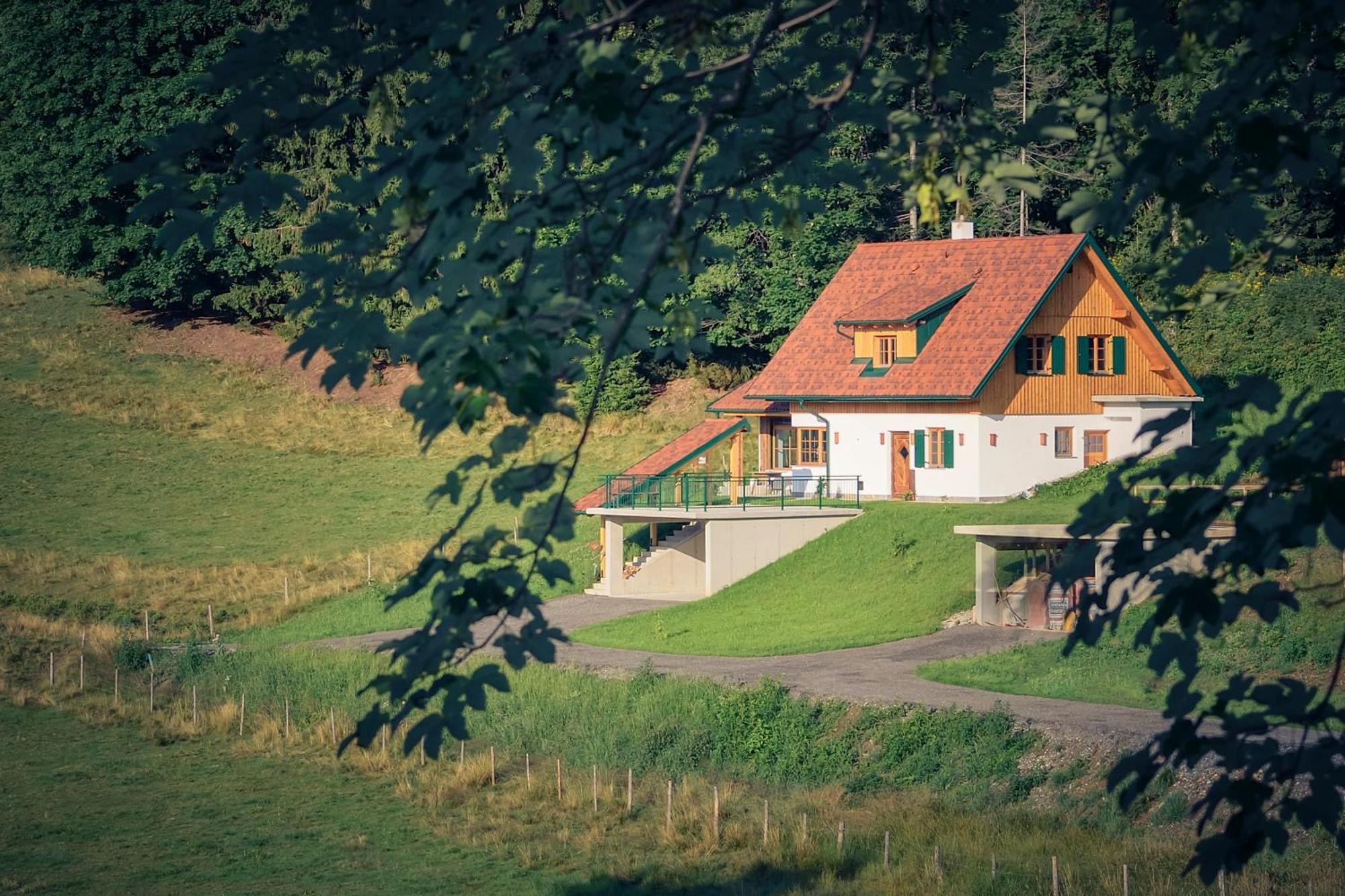 Ferienhaus Almruhe Schwanberg Exterior foto
